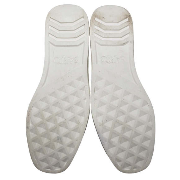 Franco Sarto | Quinn Black Leather Fabric Low Top Lace Up Sneakers Women's 7.5 - Picture 13 of 13